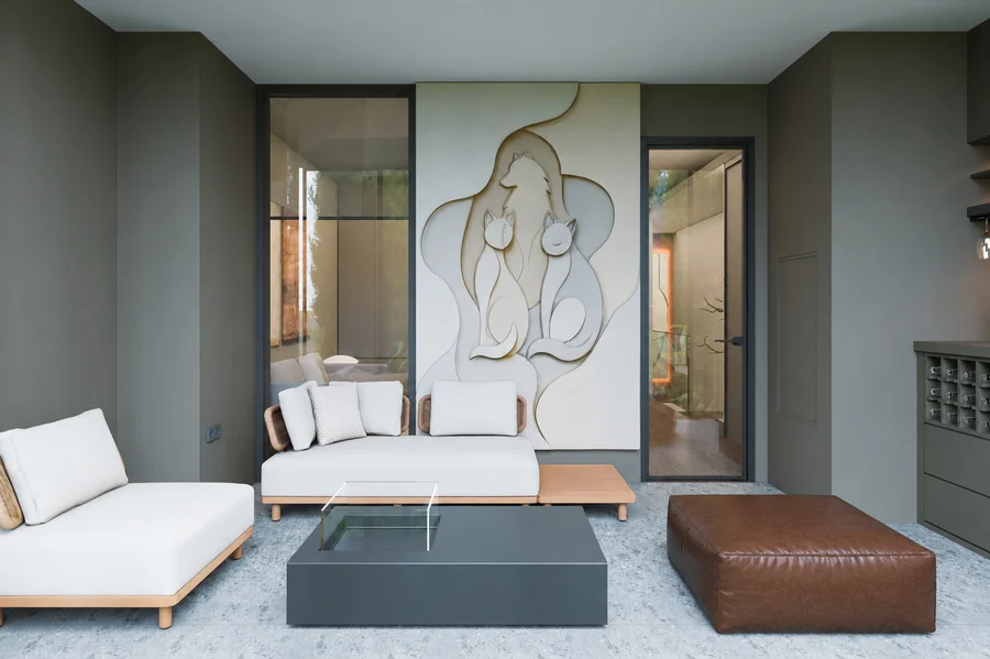 Nev Flat — Kış bahçesi